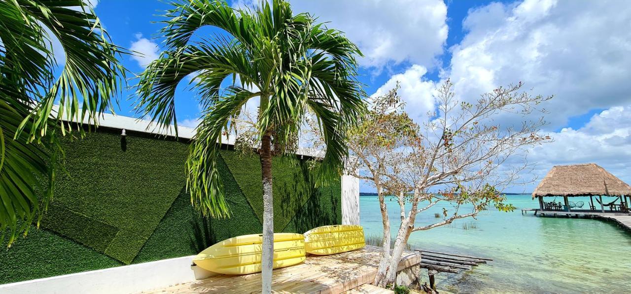 Casita Maya Bacalar Bagian luar foto
