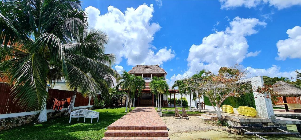 Casita Maya Bacalar Bagian luar foto