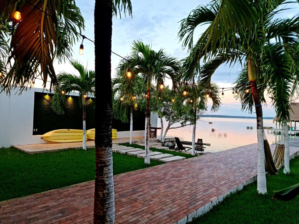 Casita Maya Bacalar Bagian luar foto