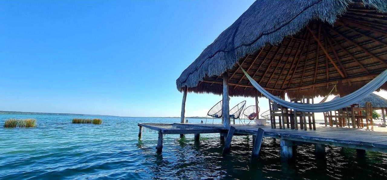 Casita Maya Bacalar Bagian luar foto