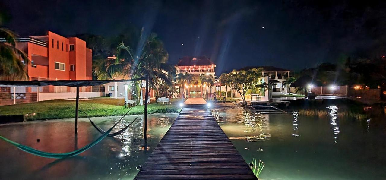 Casita Maya Bacalar Bagian luar foto