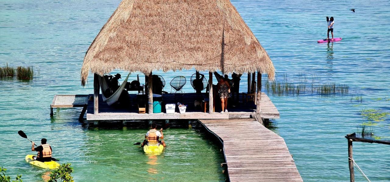 Casita Maya Bacalar Bagian luar foto