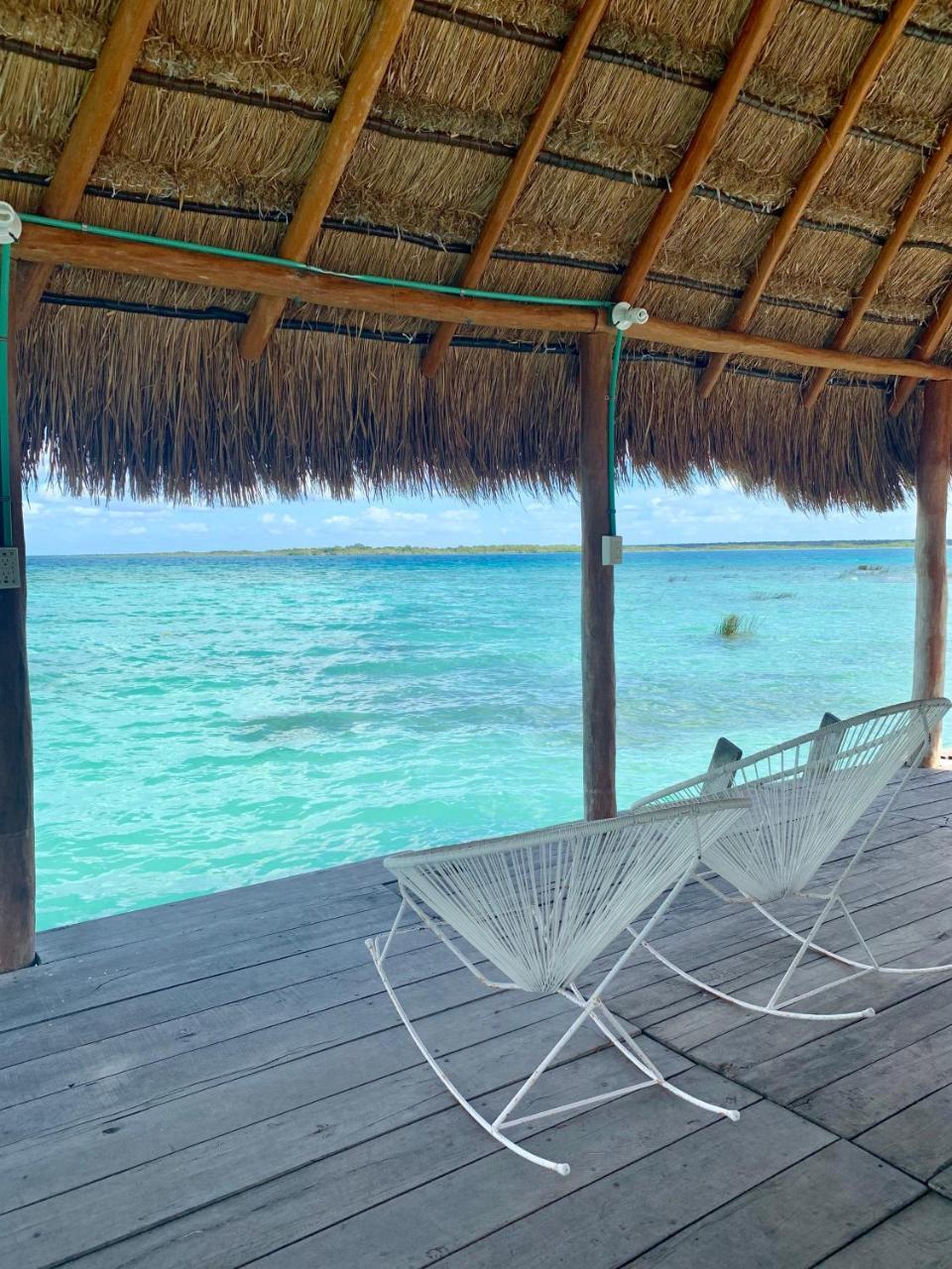 Casita Maya Bacalar Bagian luar foto